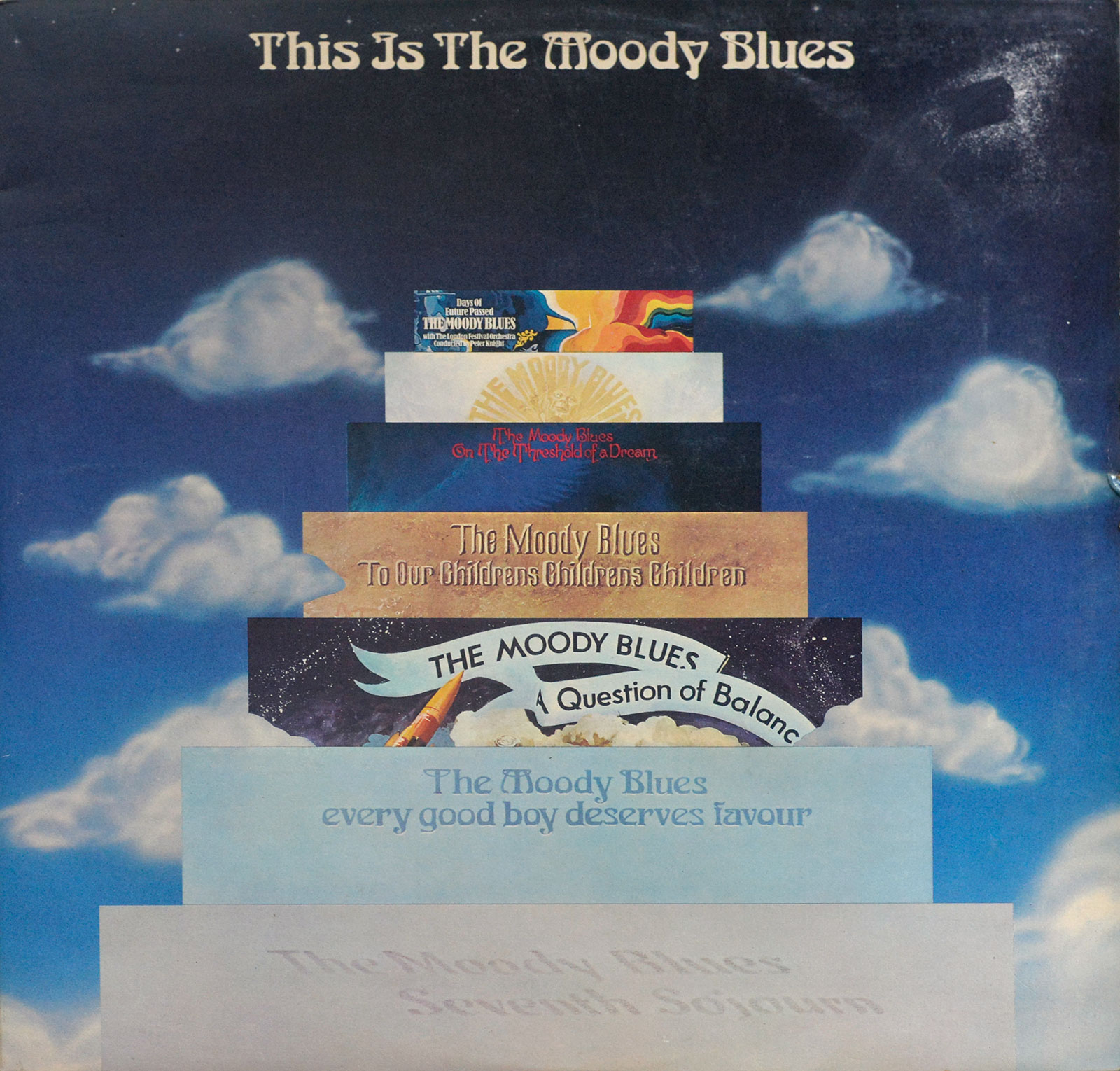 Album Front Cover Photo of Moody Blues – This Is The Moody Blues ( UK Pressing ) 