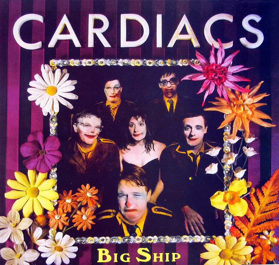 CARDIACS - Big Ship incl Insert 12" LP Vinyl Album front cover https://vinyl-records.nl