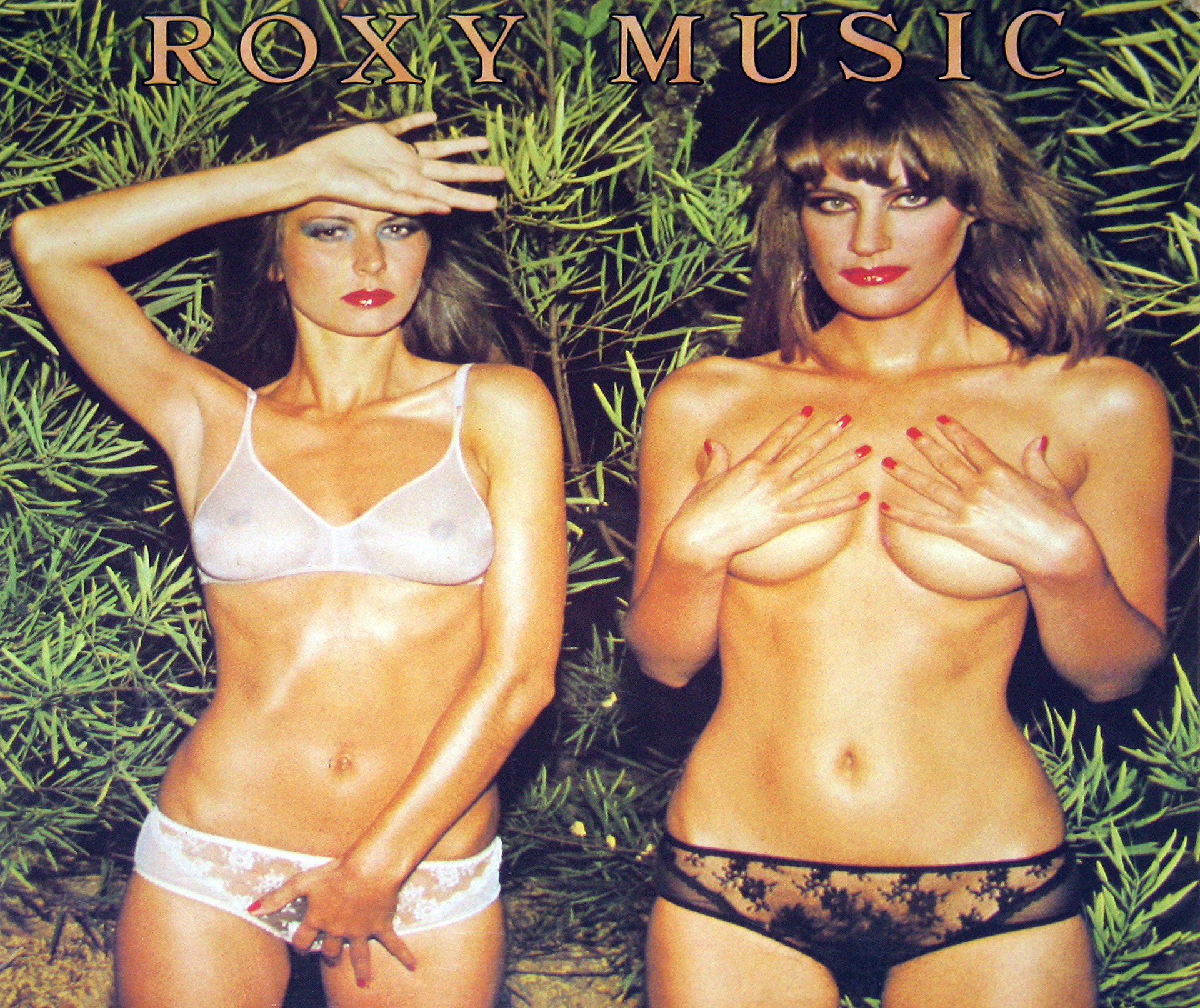 large photo of the album front cover of: ROXY MUSIC - Country Life "The 4th Roxy Music Album" - 12" Vinyl LP 