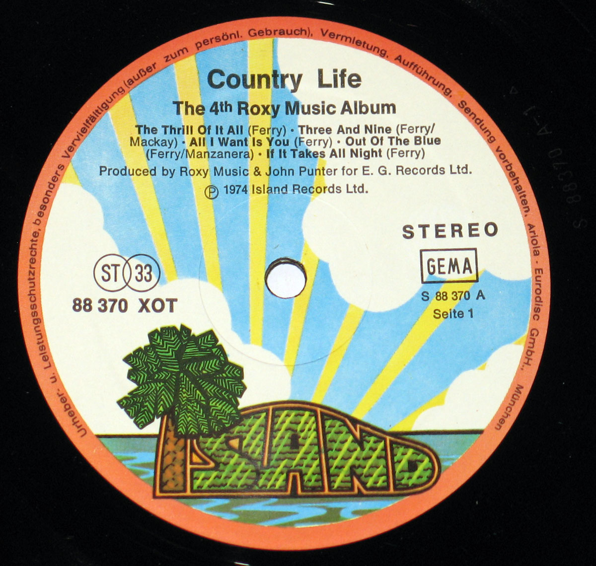 High Resolution Photo roxy music country life 