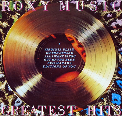 ROXY MUSIC - Greatest Hits album front cover vinyl record