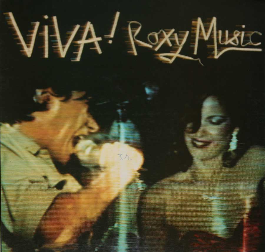 large album front cover photo of: Viva! Roxy Music 