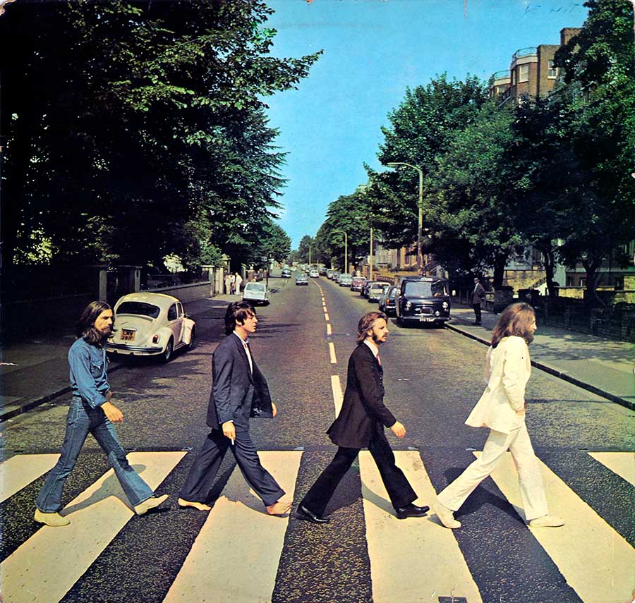 Front Cover Photo Of BEATLES - Abbey Road ( Genuine Netherlands release ) 12" Vinyl LP Album