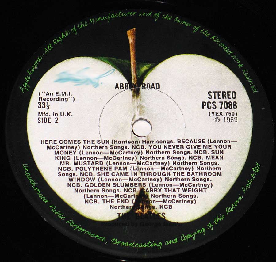 Photo of Record Label Side 2   
