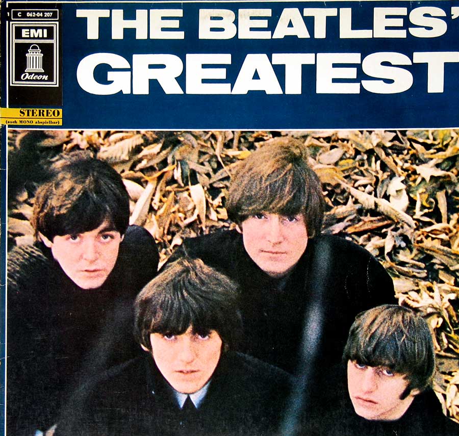 The Beatles' GREATEST album front cover