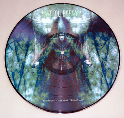 DIMMU BORGIR - Enthrone Darkness Triumphant album front cover vinyl record