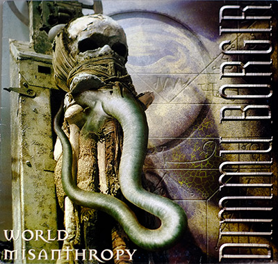 DIMMU BORGIR - World Misanthropy Colour Splatter album front cover vinyl record
