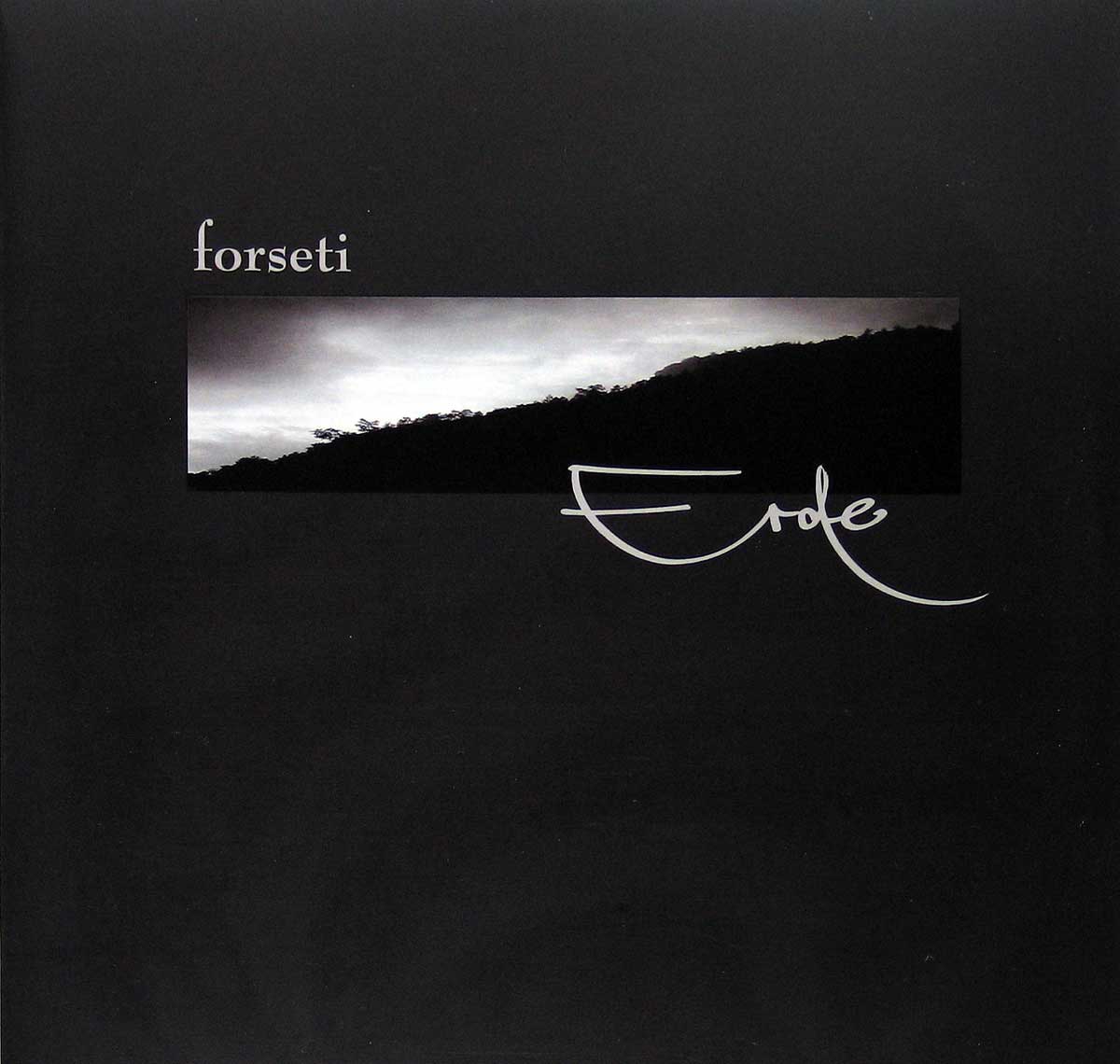 large album front cover photo of: Forseti Erde 