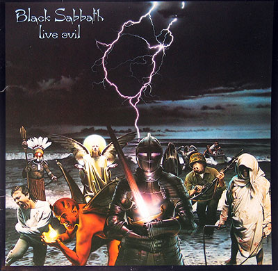 Thumbnail Of  BLACK SABBATH - Live Evil 2LP Netherlands album front cover