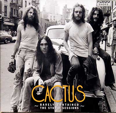Thumbnail of CACTUS Barely Contained – The Studio Sessions 2CD Limited Edition album front cover