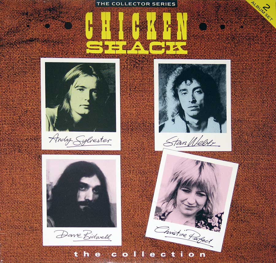 CHICKEN SHACK - The Collection with Stan Webb 12" Vinyl LP Album front cover https://vinyl-records.nl