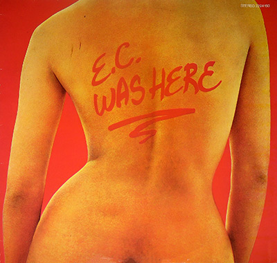 ERIC CLAPTON - EC Was Here album front cover vinyl record