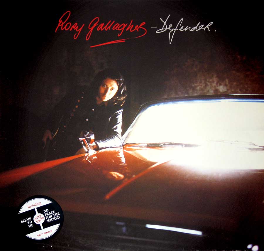 RORY GALLAGHER - Defender 12" Vinyl LP Album album front cover