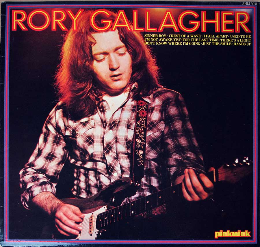 RORY GALLAGHER S/T Self-Titled PickwicK UK 12" LP Vinyl Album album front cover