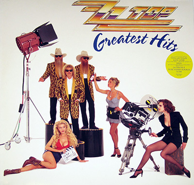 ZZ TOP - Greatest Hits album front cover vinyl record