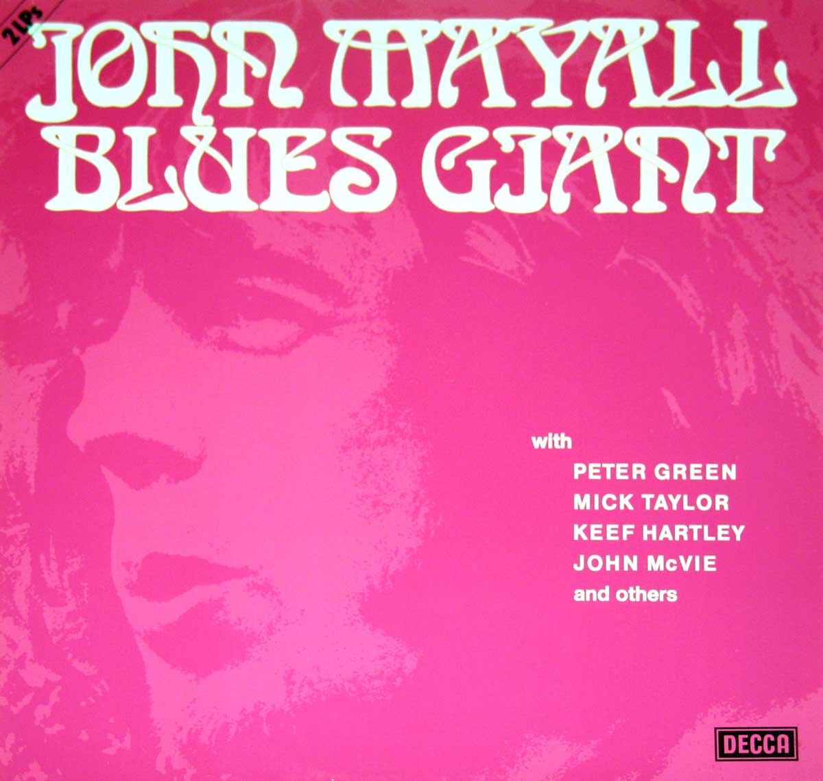 Album Front Cover Photo of John Mayall - Blues Giant with Peter Green, Mick Taylor, Keef Hartley, John McVie 