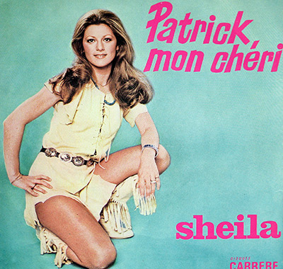 SHEILA - Patrick Mon Cheri album front cover vinyl record
