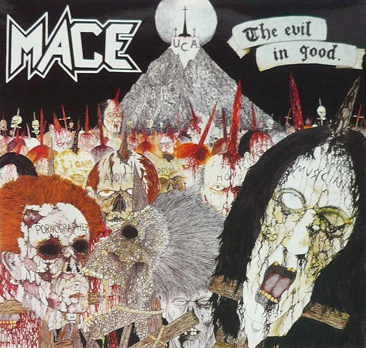 large album front cover photo of: MACE THE EVIL IN GOOD 