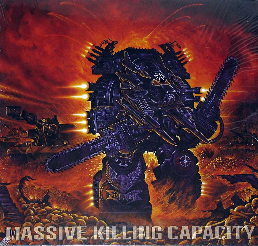 album front cover of Dismember Massive Killing Capacity
