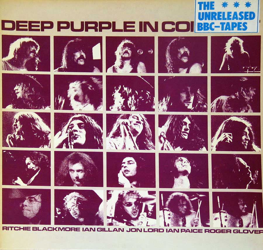 High Resolution #1 Photo Deep Purple In Concert Unreleased Netherlands 