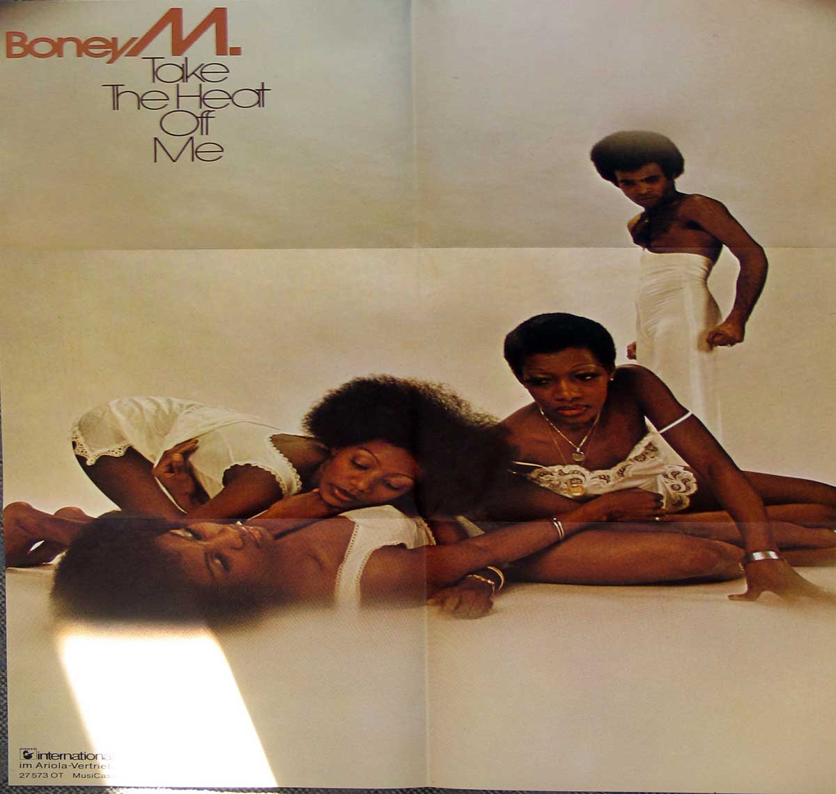 Poster  of Boney M on "Take The Heat Off Me"  