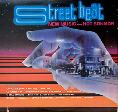Thumbnail of VARIOUS ARTISTS - Street Beat New Music Hot Sounds K-TEL album front cover