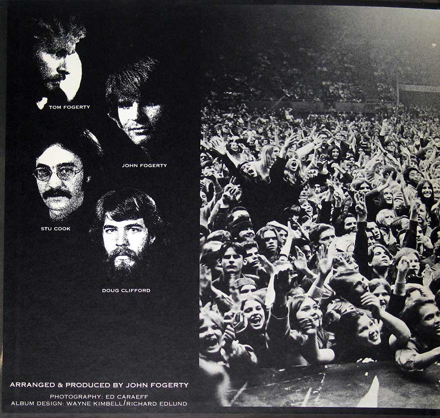 Photo One Of The Original Custom Inner Sleeve Creedence Clearwater Revival - Pendulum  ( Fantasy Records ) 