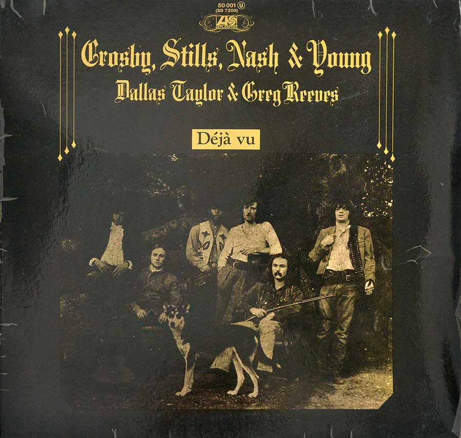 High Resolution Photo CSNY Vinyl Record