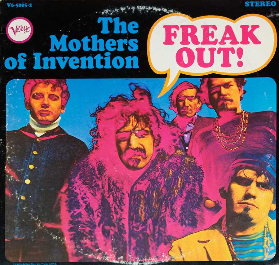 Album Front Cover Photo of THE MOTHERS OF INVENTION - FREAK OUT!  