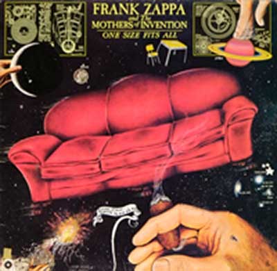 Thumbnail of FRANK ZAPPA & MOTHERS OF INVENTION - One Size Fits All 12" Vinyl LP album front cover