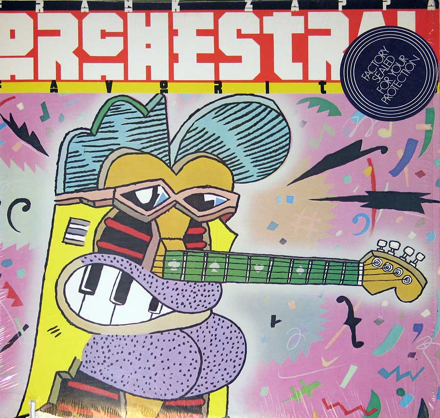 Front Cover of "Orchestral Favorites" by "Frank Zappa"
