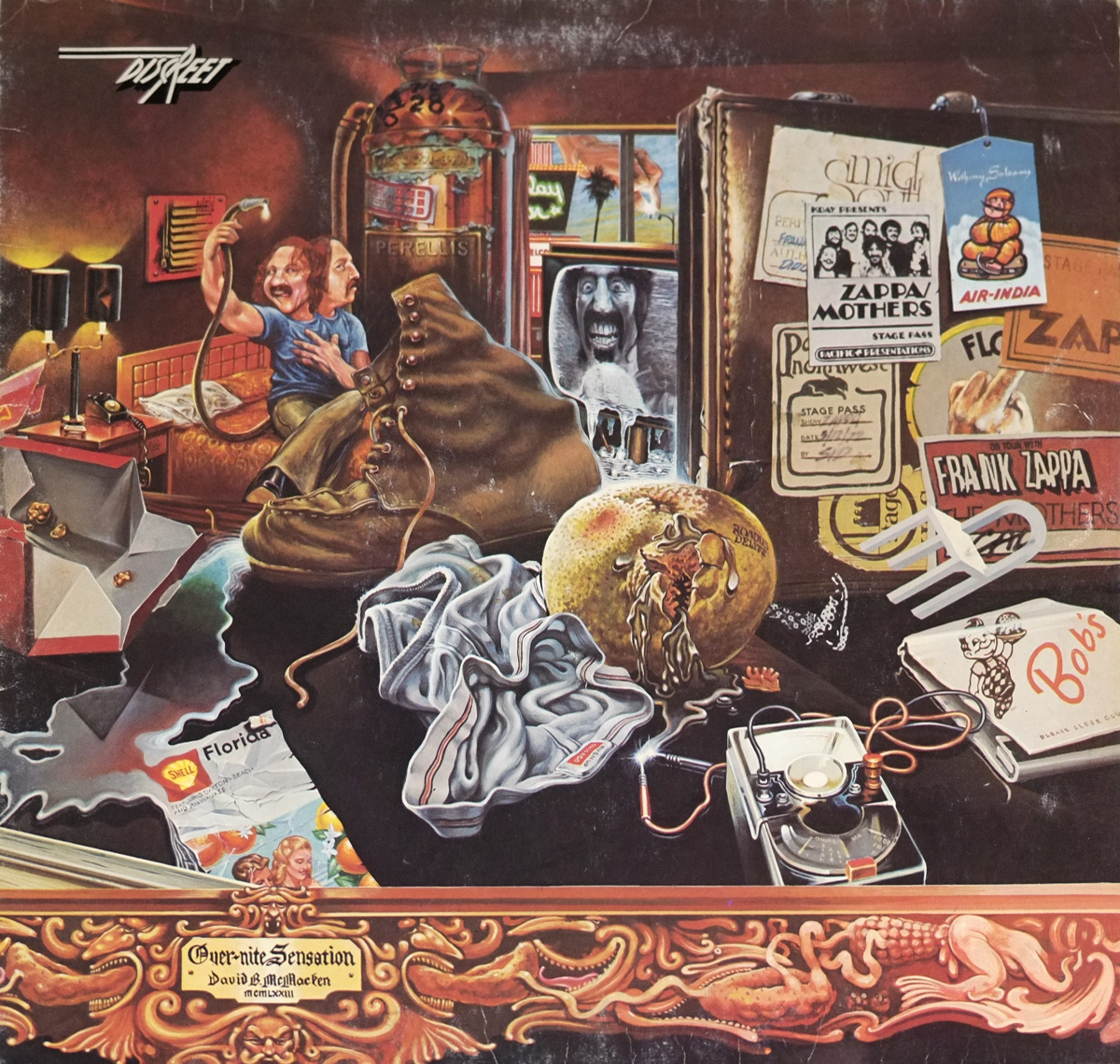 Album Front Cover Photo of MOTHERS OF INVENTION - Over-Nite Sensation 