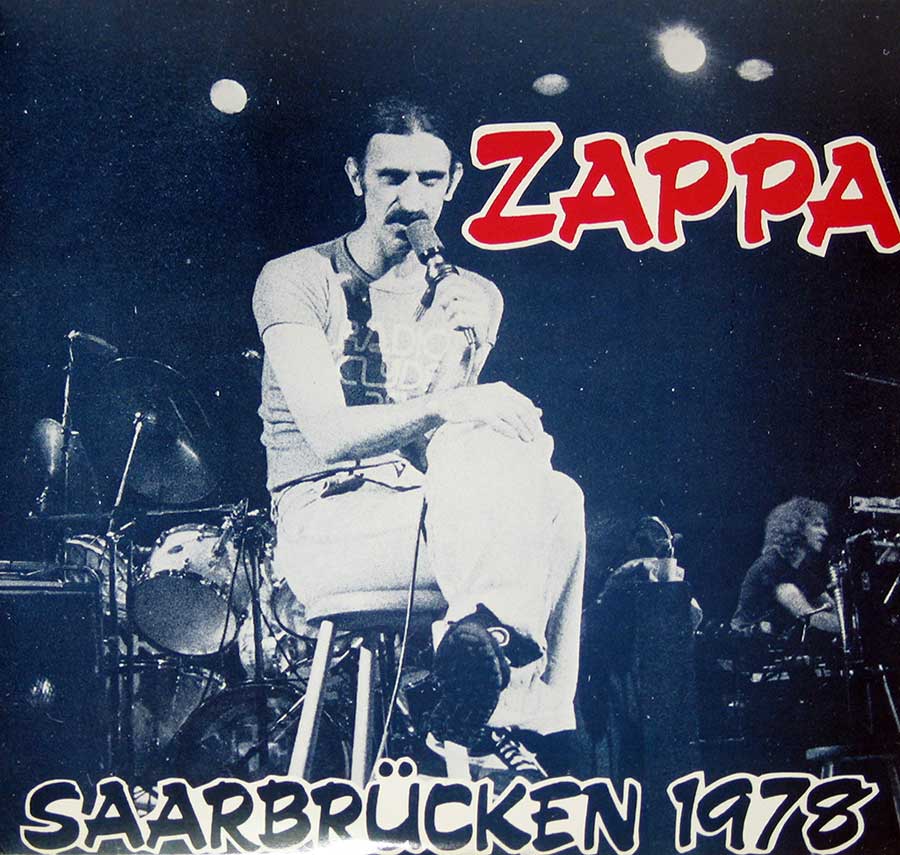Front Cover Photo Of FRANK ZAPPA - Saarbrucken 1978 Unofficial 2LP Vinyl Album