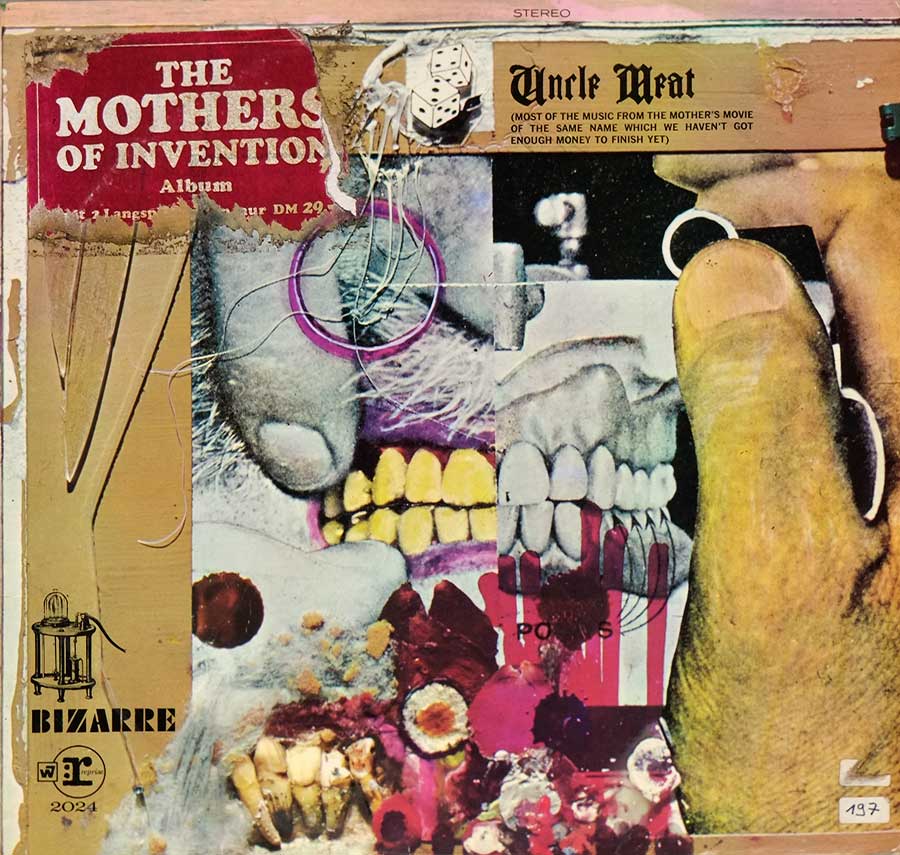 Album Front Cover Photo of MOTHERS OF INVENTION - Uncle Meat German Release 