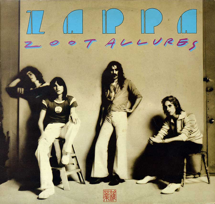 FRANK ZAPPA - Zoot Allures Netherlands Release Vinyl LP Album  album front cover