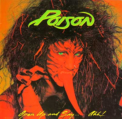 Thumbnail Of  POISON - Open Up and Say AH album front cover