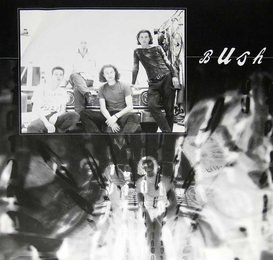 Photo One Of The Original Custom Inner Sleeve BUSH - Sixteen Stone 12" Vinyl LP Album 