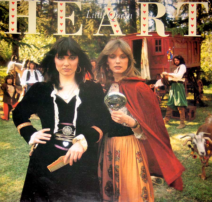 HEART Little Queen / Ann Wilson Nancy Wilson Portrait PRT 82075 12" Vinyl LP Album front cover https://vinyl-records.nl