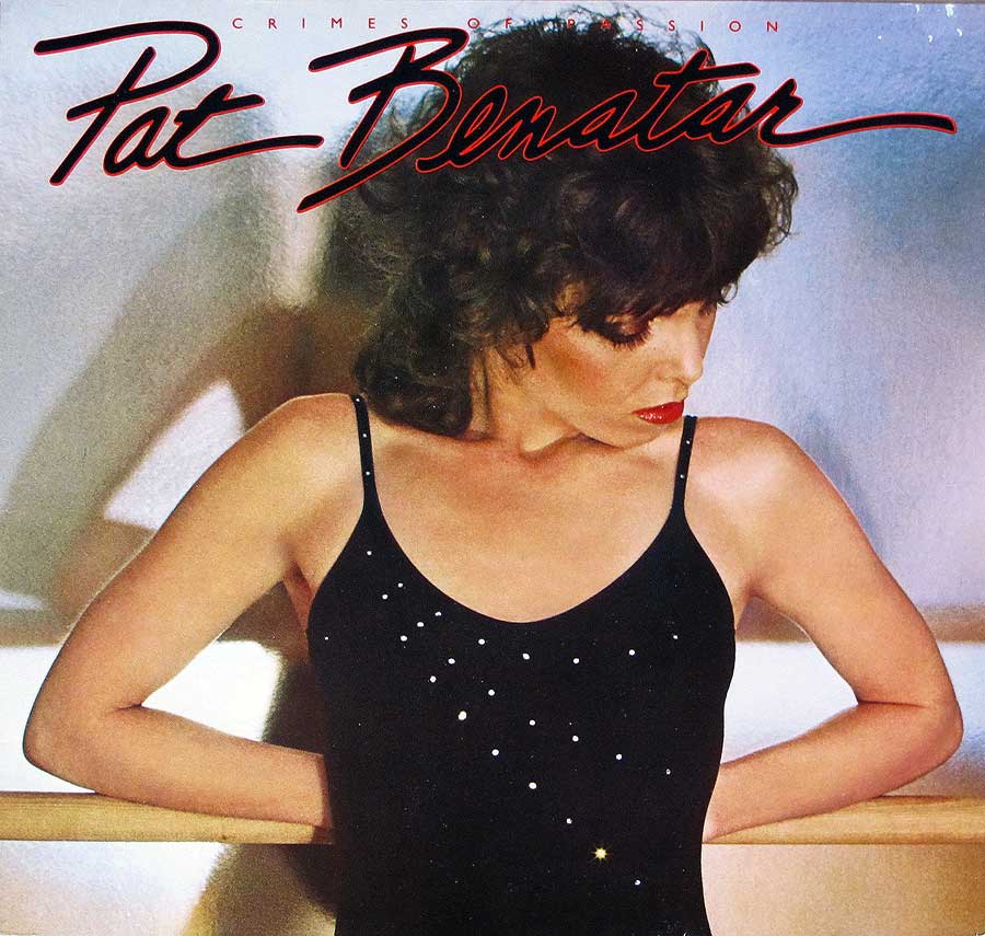 High Quality Photo of Album Front Cover  "PAT BENATAR - Crimes of Passion"