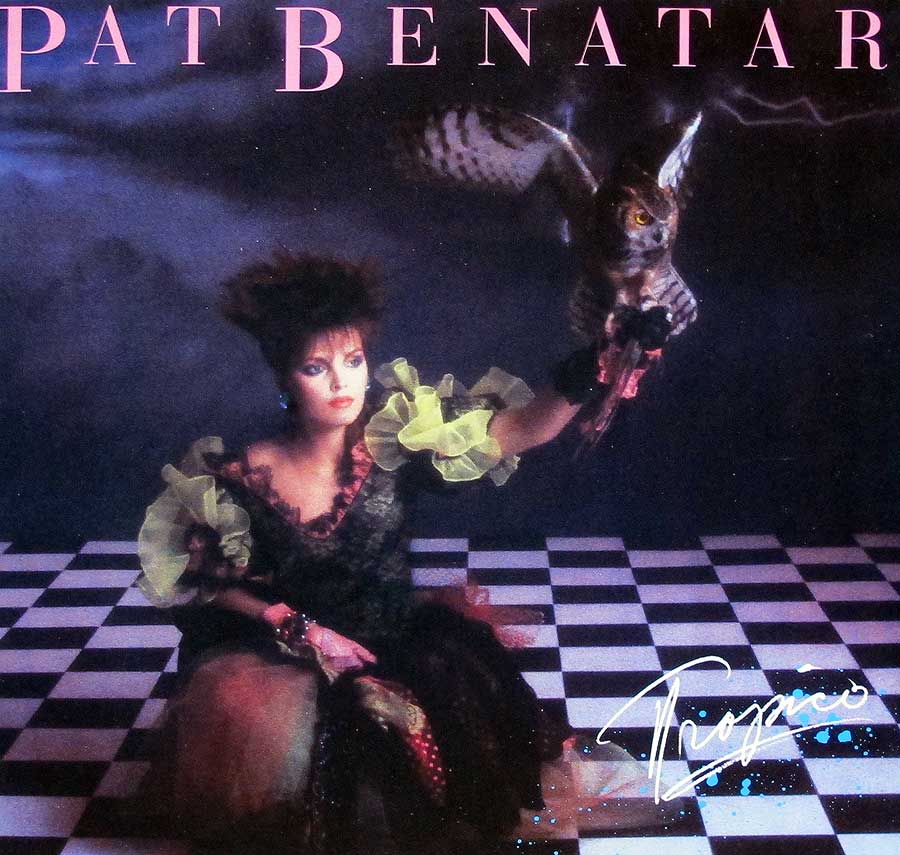 High Quality Photo of Album Front Cover  "PAT BENATAR - Tropico"