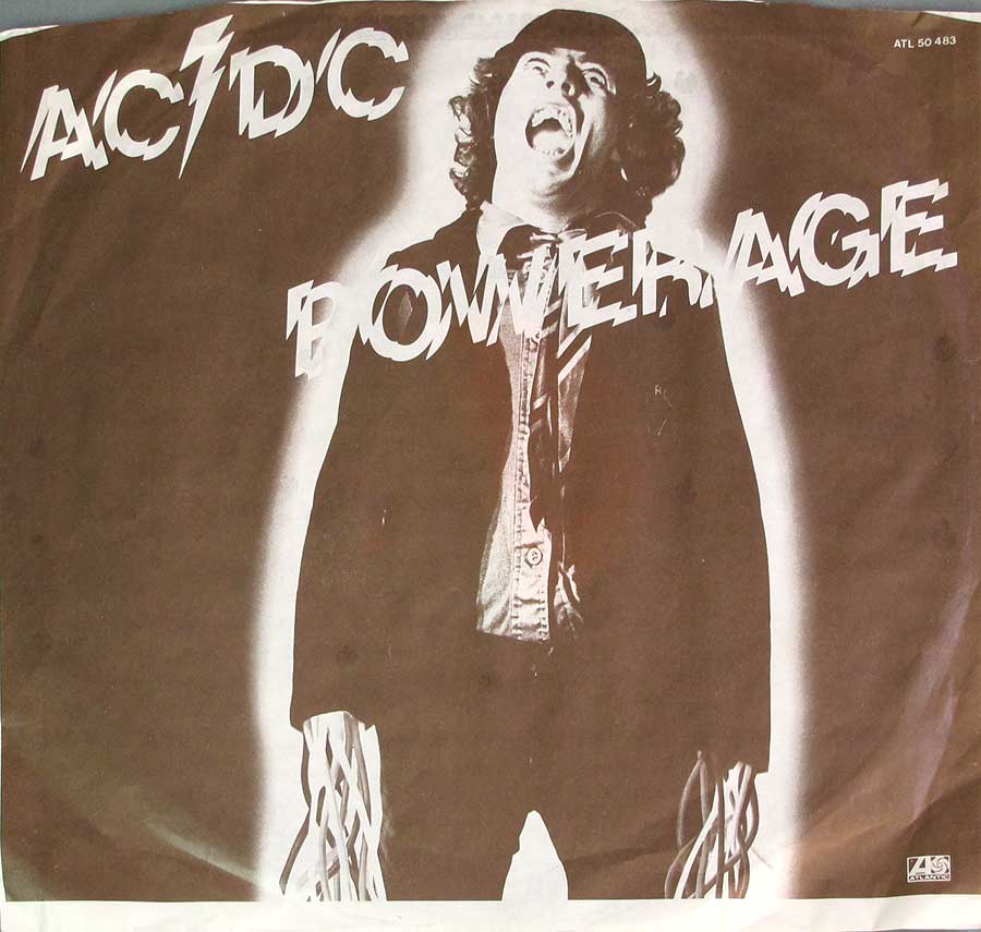 Photo of the custom inner sleeve #2 AC/DC - Powerage 3 RECORD SET 