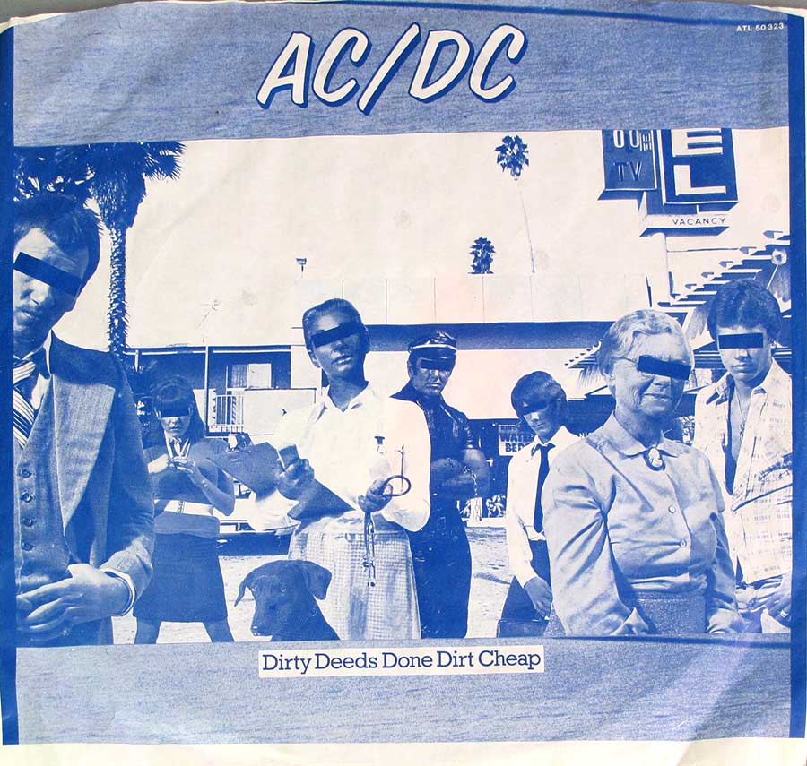 Photo of the custom inner sleeve #3 AC/DC - Dirty Deeds Done Cheap 3 RECORD SET 