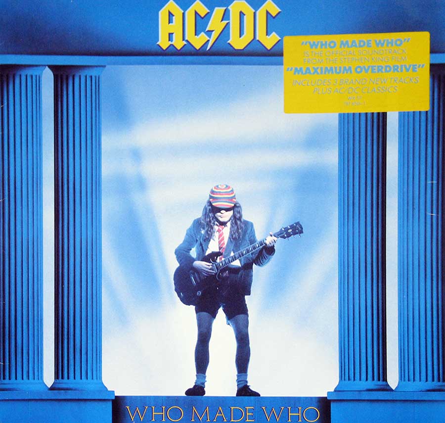 Album Front Cover Photo of AC/DC - Who Made Who ( European Release ) 