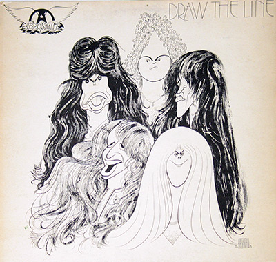 AEROSMITH - Draw The Line album front cover vinyl record
