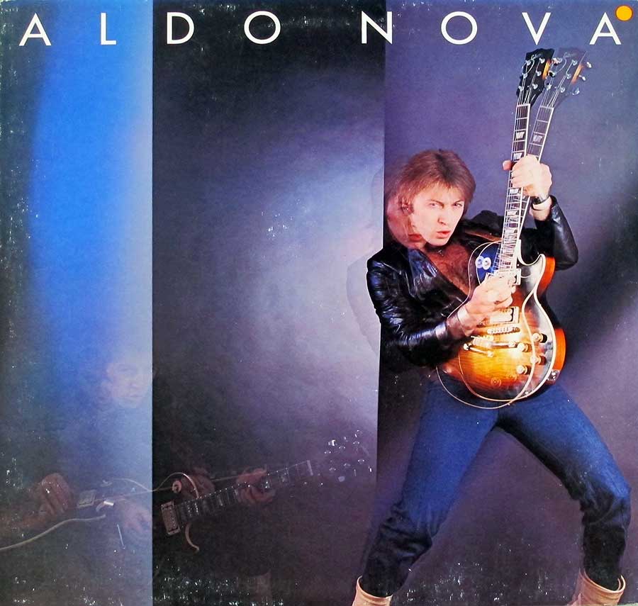 Album Front Cover Photo of ALDO NOVA - S/T Self-Titled Lyrics Sleeve 