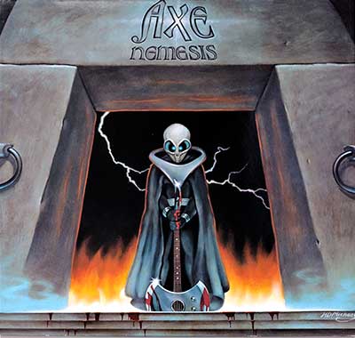 Thumbnail Of  AXE - Nemesis ( 1983, Netherlands ) album front cover