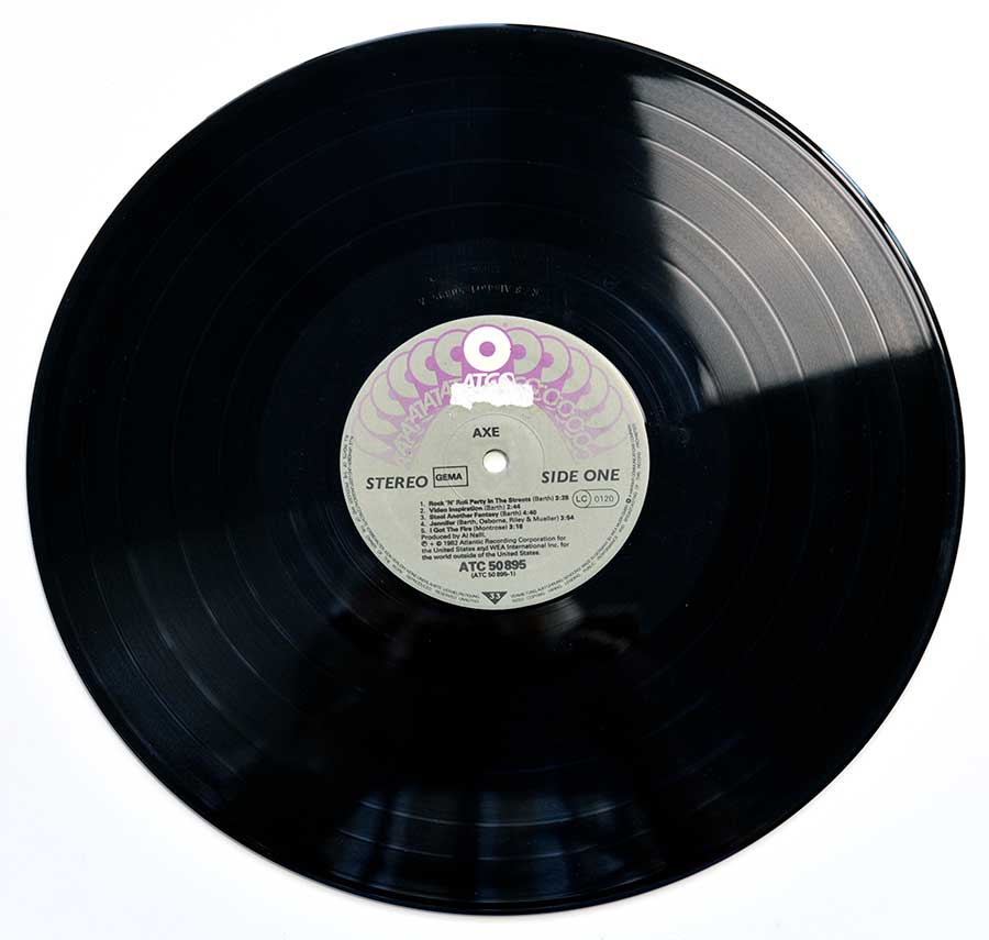 Photo of "AXE OFFERING ATCO" 12" LP Record - Side One: