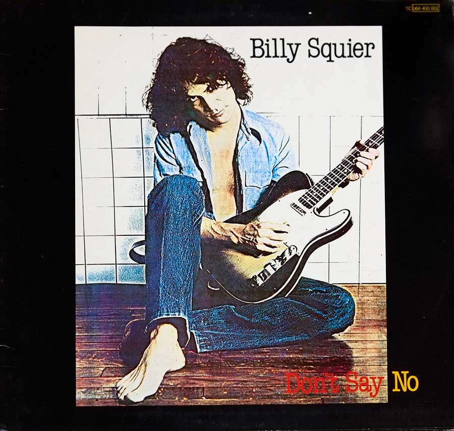 BILLY SQUIER - Don't Say No 12" LP VINYL Album front cover https://vinyl-records.nl