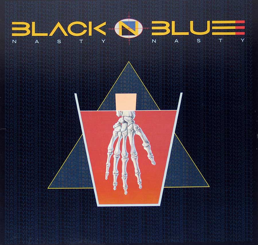 BLACK 'N BLUE - Nasty Nasty  album front cover vinyl record