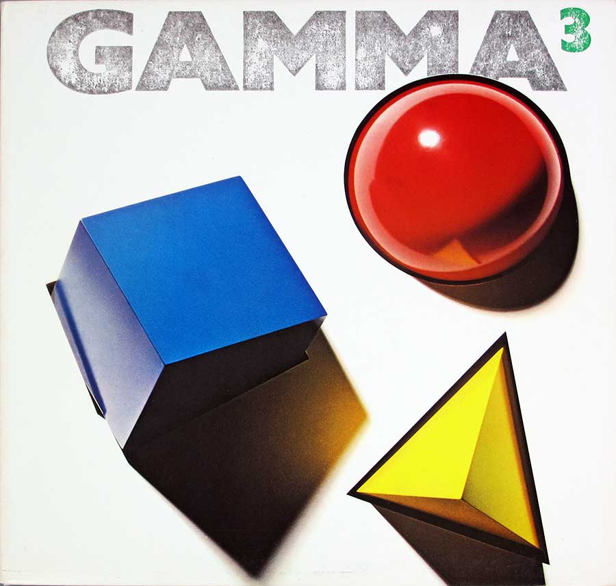 GAMMA 3 With Ronnie Montrose Elektra USA Release 12" LP Vinyl Album front cover https://vinyl-records.nl